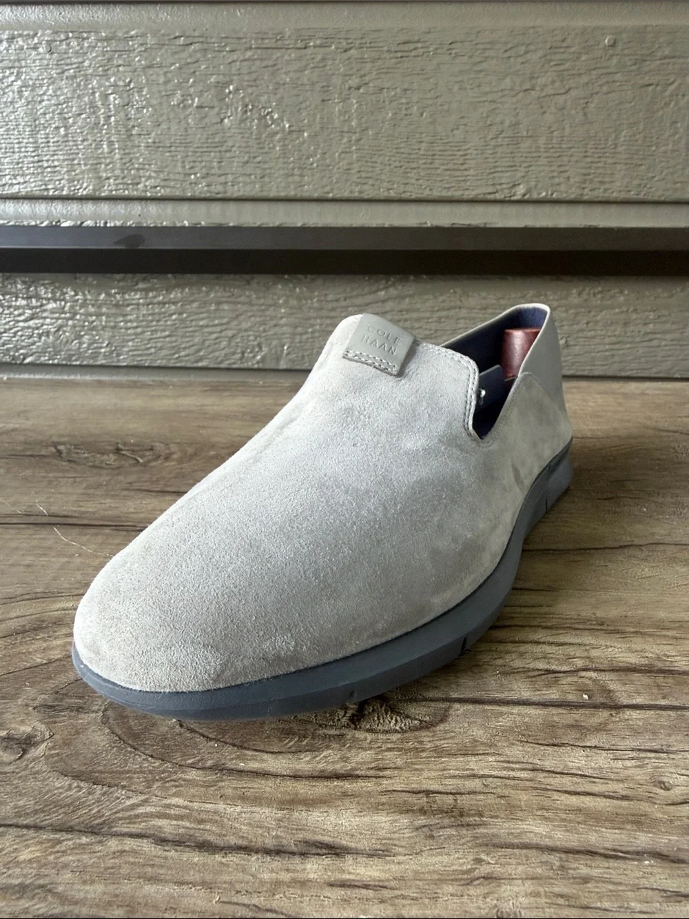 Grand . OS Women’s Slip-On Casual Shoes in Light Gray size 9 B